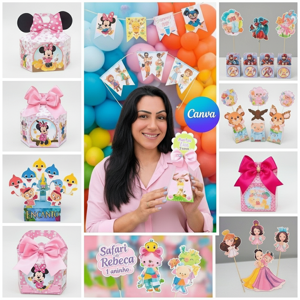 Mini Pack Candy Bar Premium Editables en Canva - Diseños en Tendencias